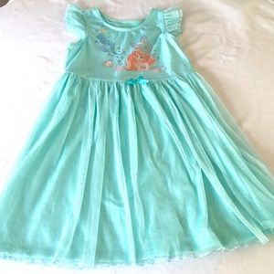 Brand New wo Tag little mermaid dress. Never worn or wash.